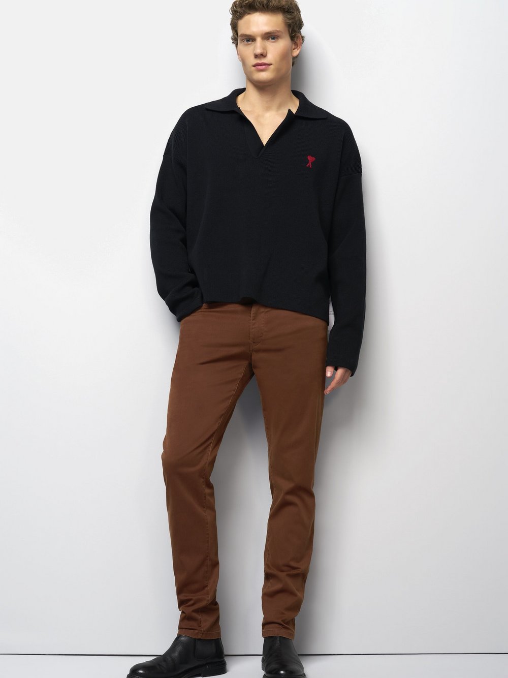 MEYER Chinohose M5 Five Pocket Herren Baumwolle