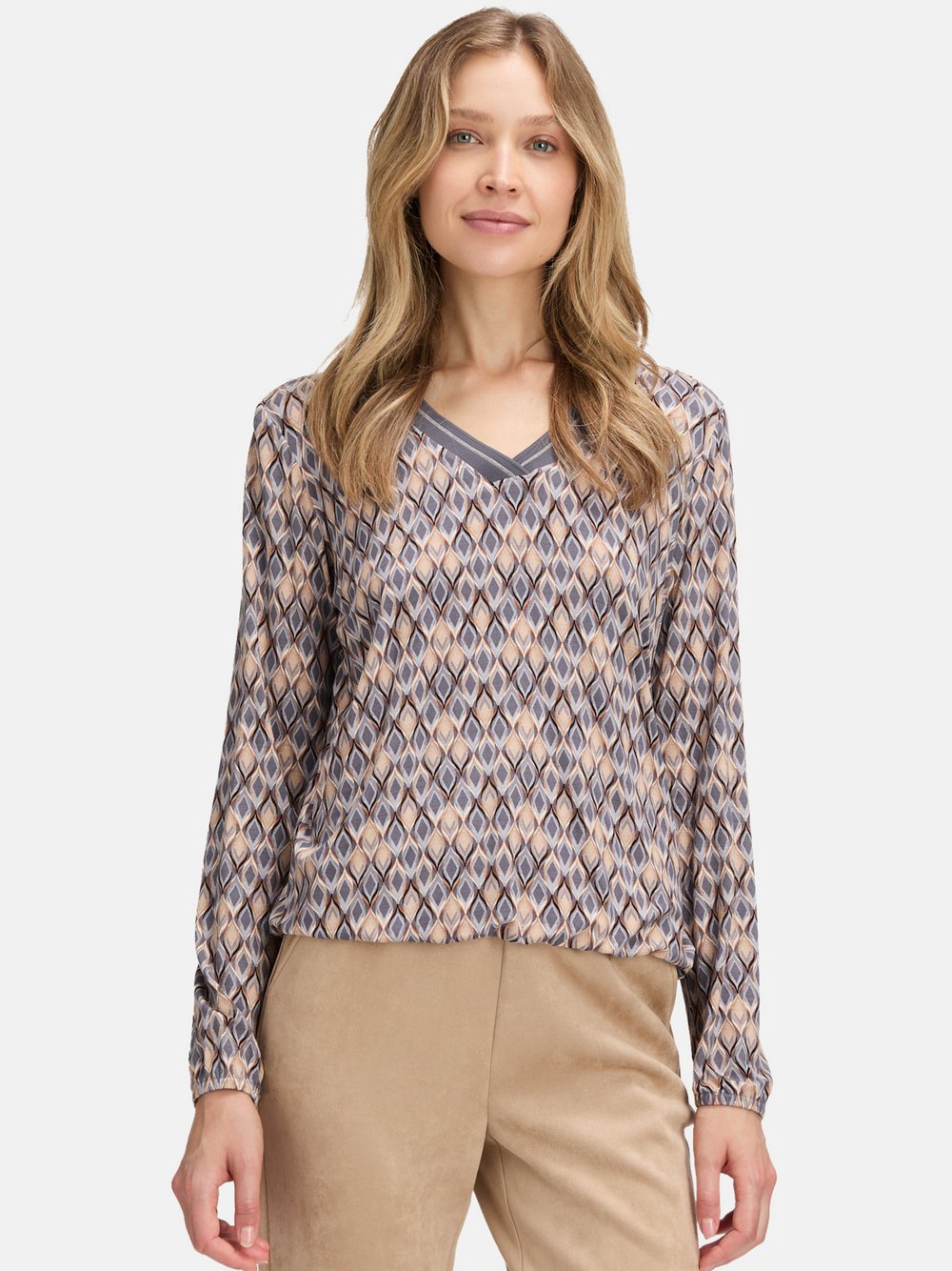 Betty Barclay Blusenshirt Damen Viskose gemustert