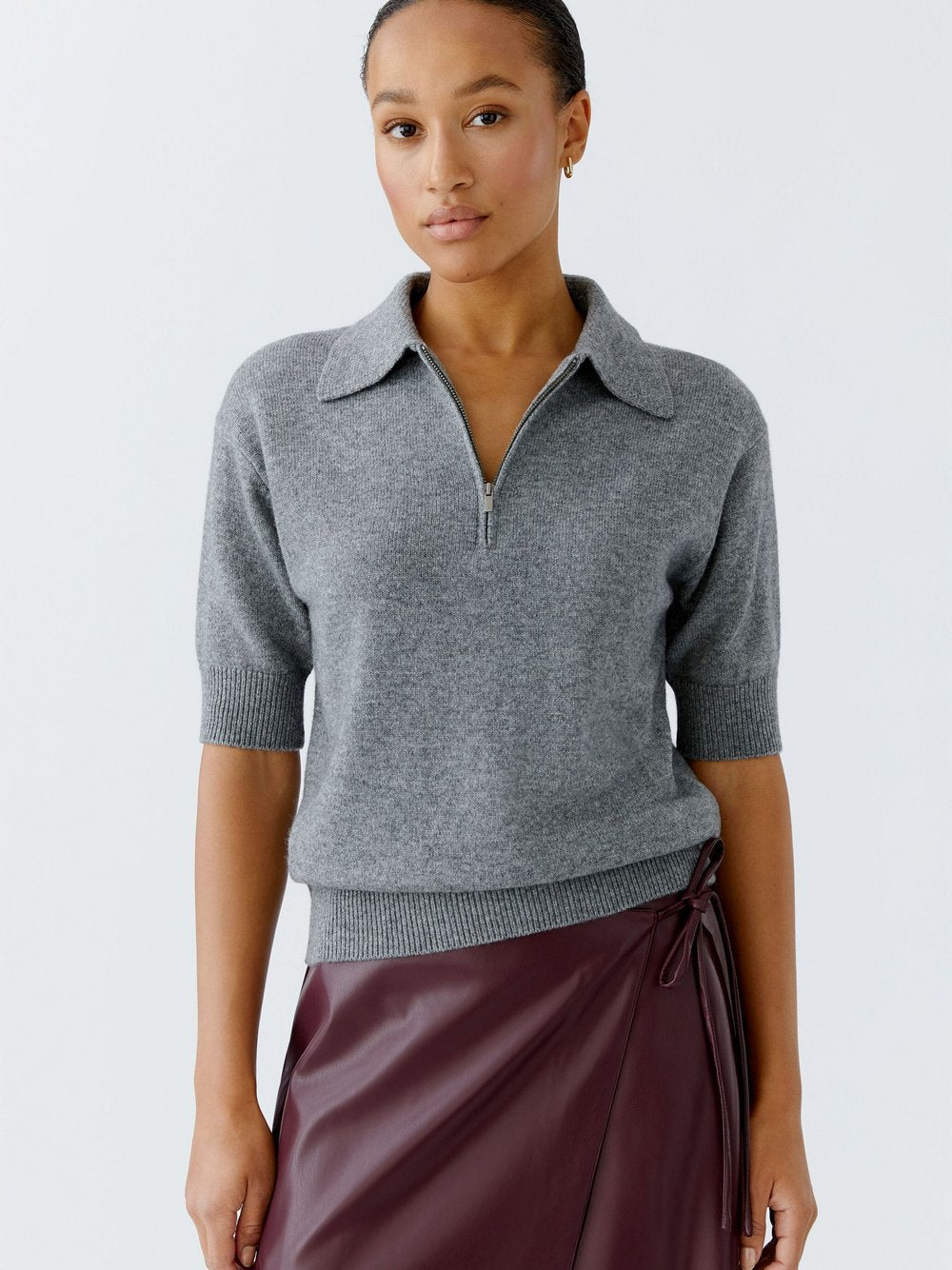 Oui Pullover Damen Wolle