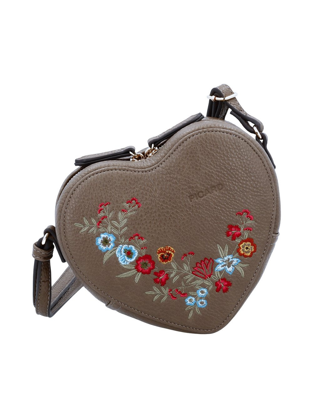 PICARD Schultertasche Damen Kunstleder strukturiert