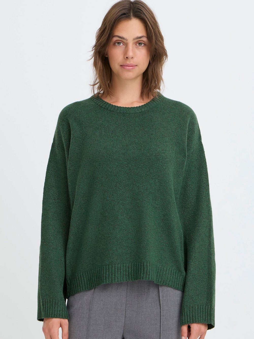 OXMO Langarmshirt Damen Viskose