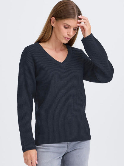 OXMO Strickpullover Damen