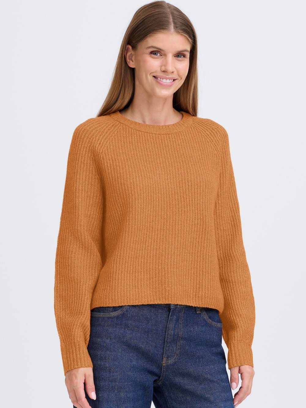 OXMO Strickpullover Damen gemustert