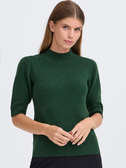 OXMO Strickpullover Damen meliert