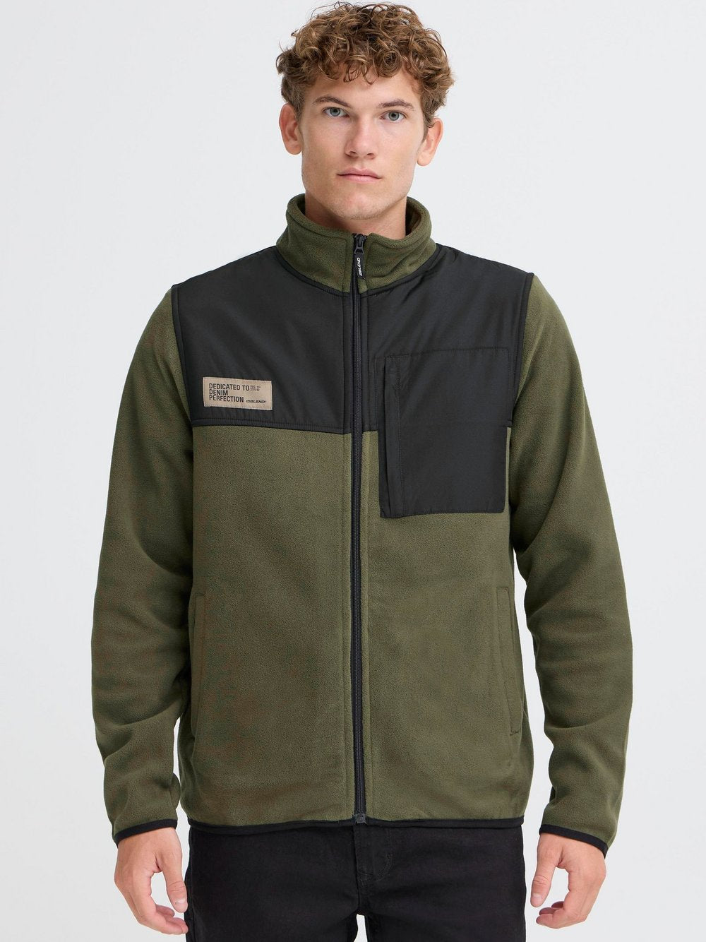 BLEND Fleecejacke Herren