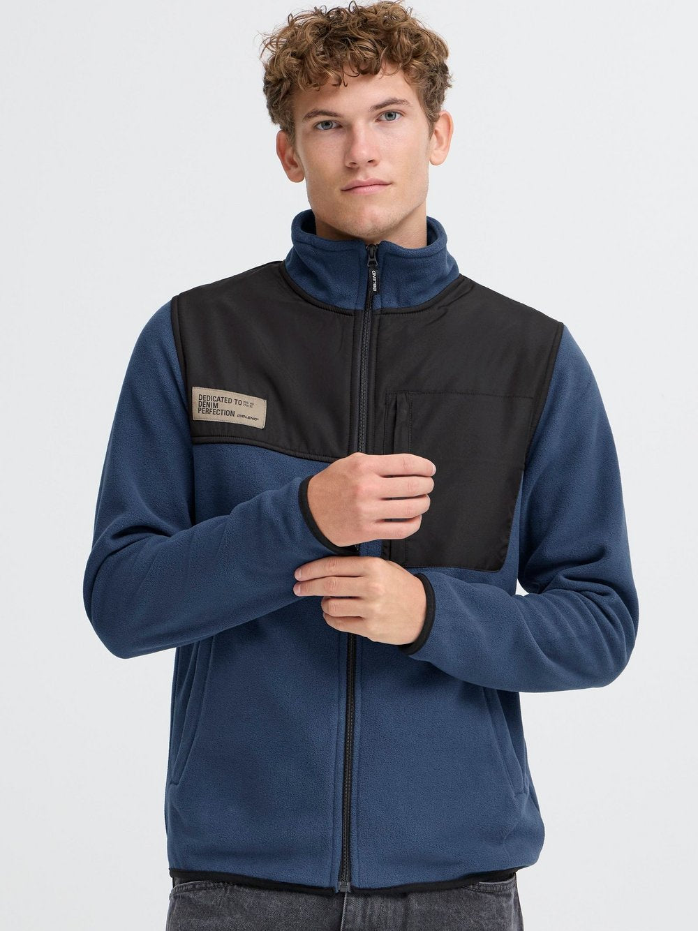 BLEND Fleecejacke Herren