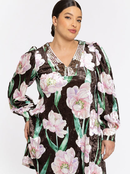 YOEK Tunika Damen bedruckt