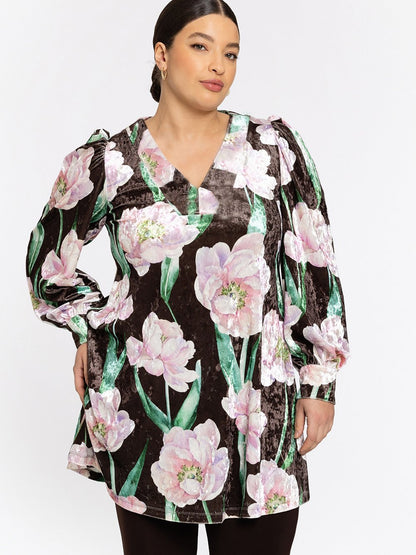 YOEK Tunika Damen bedruckt