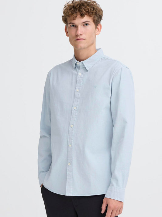 Kronstadt Langarmhemd Herren Regular Fit Baumwolle