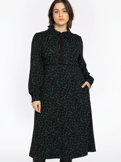 YOEK Kleid Damen bedruckt