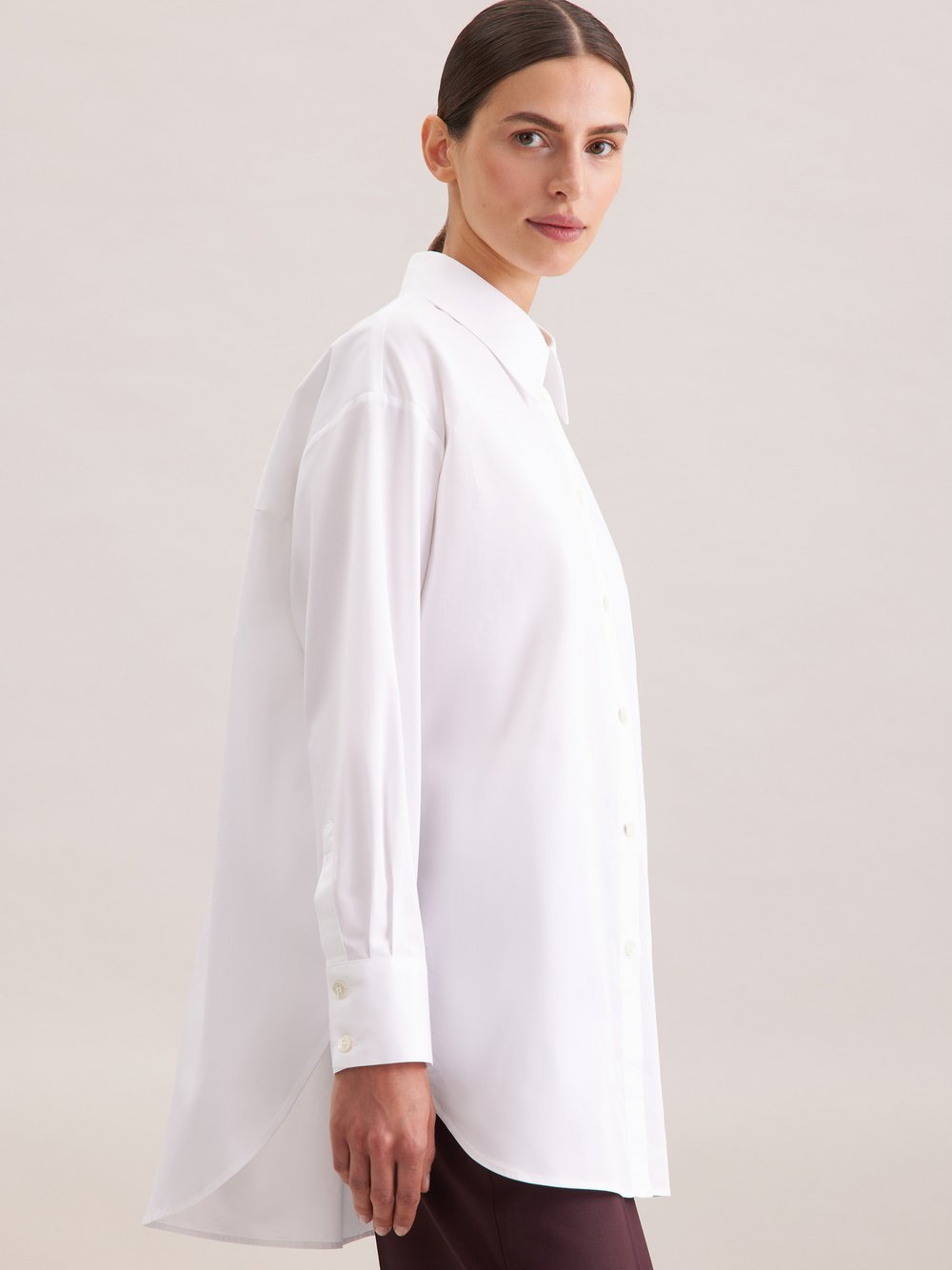 Seidensticker Hemdbluse Damen Baumwolle