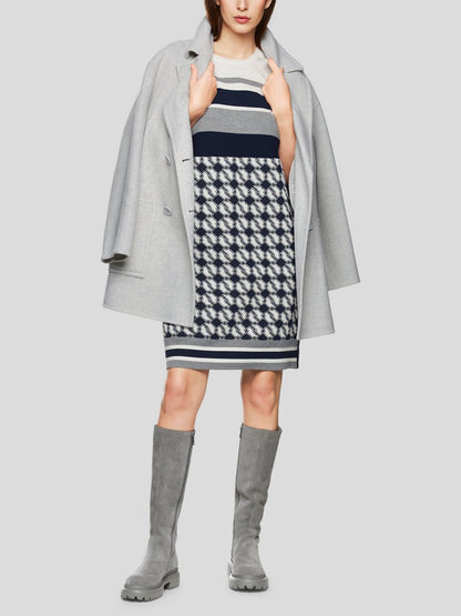 Marc Cain Kleid Damen Viskose gemustert