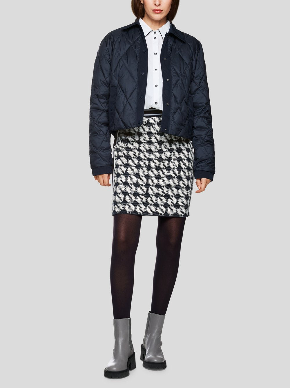 Marc Cain Rock Damen Polyamid gemustert