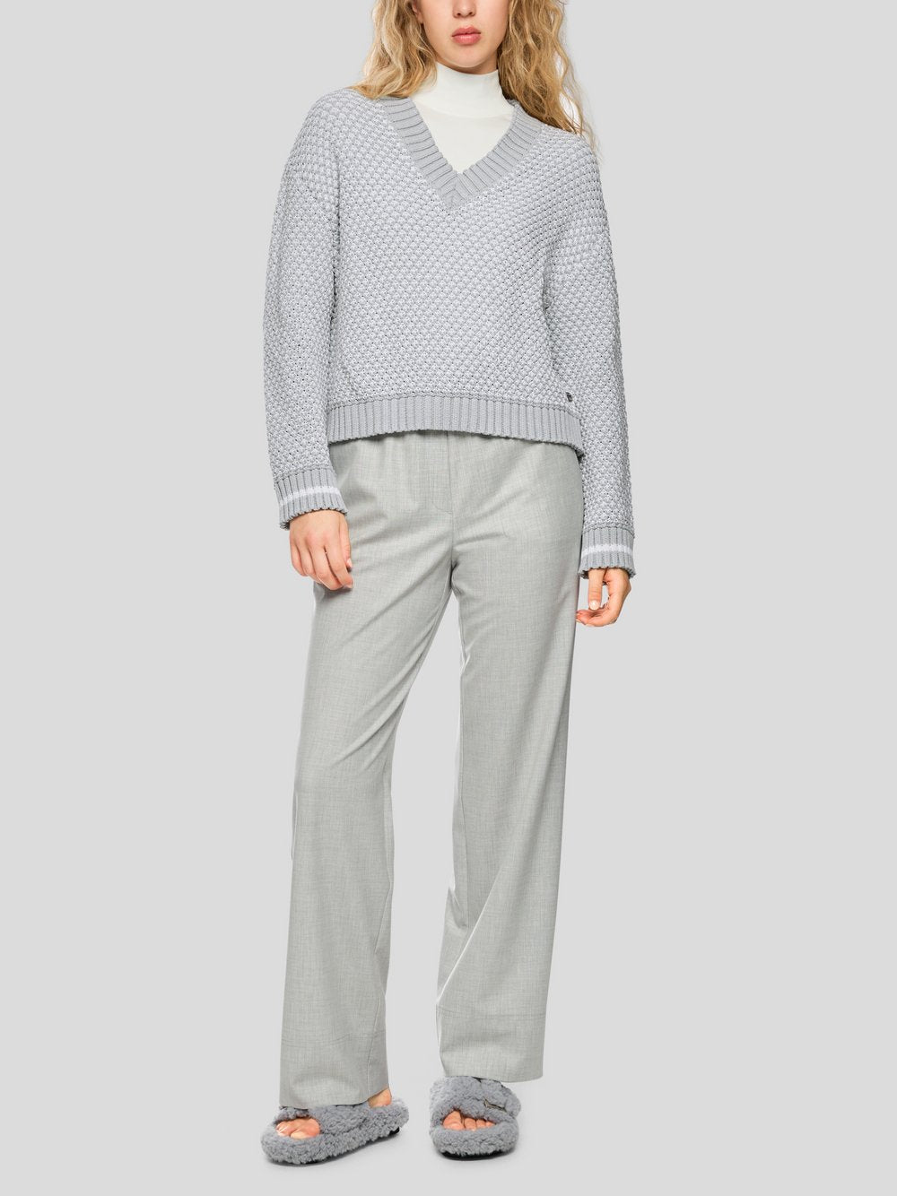 Marc Cain Pullover Damen Baumwolle strukturiert