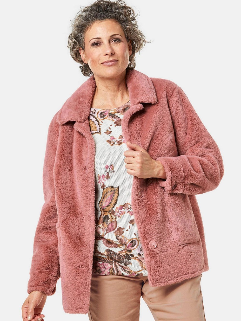 Goldner Felljacke Damen