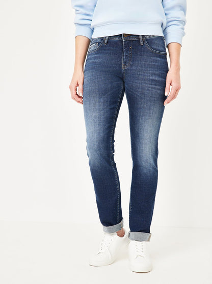 Paddock`s 5-Pocket Jeans Damen Baumwolle