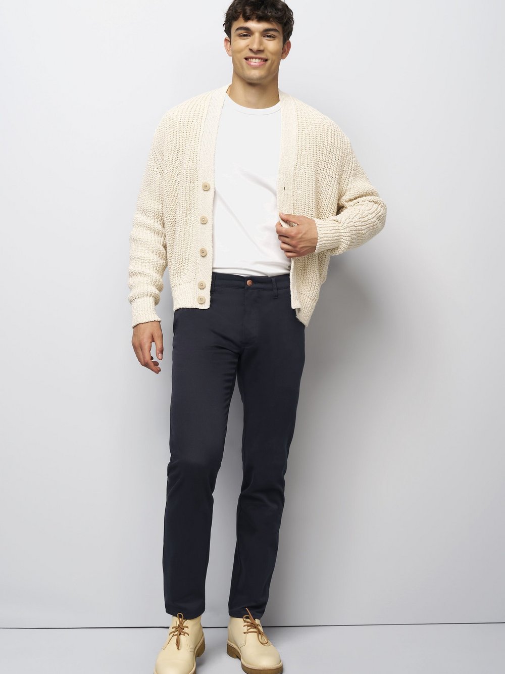 MEYER Chinohose M5 Move Herren Baumwolle