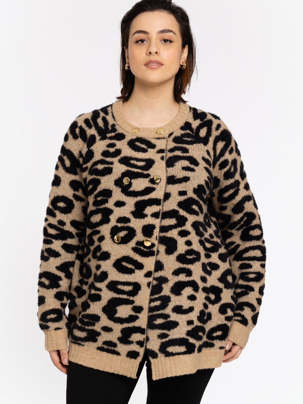 YOEK Strickjacke Damen Polyamid