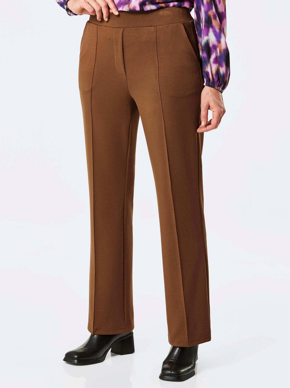 Goldner Jerseyhose Damen Polyamid