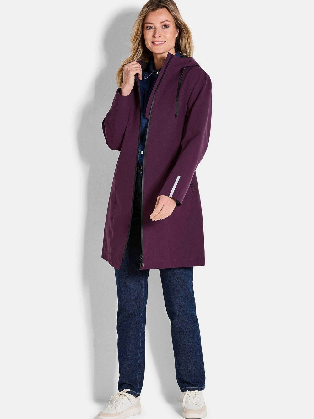 Goldner Funktionsjacke Damen