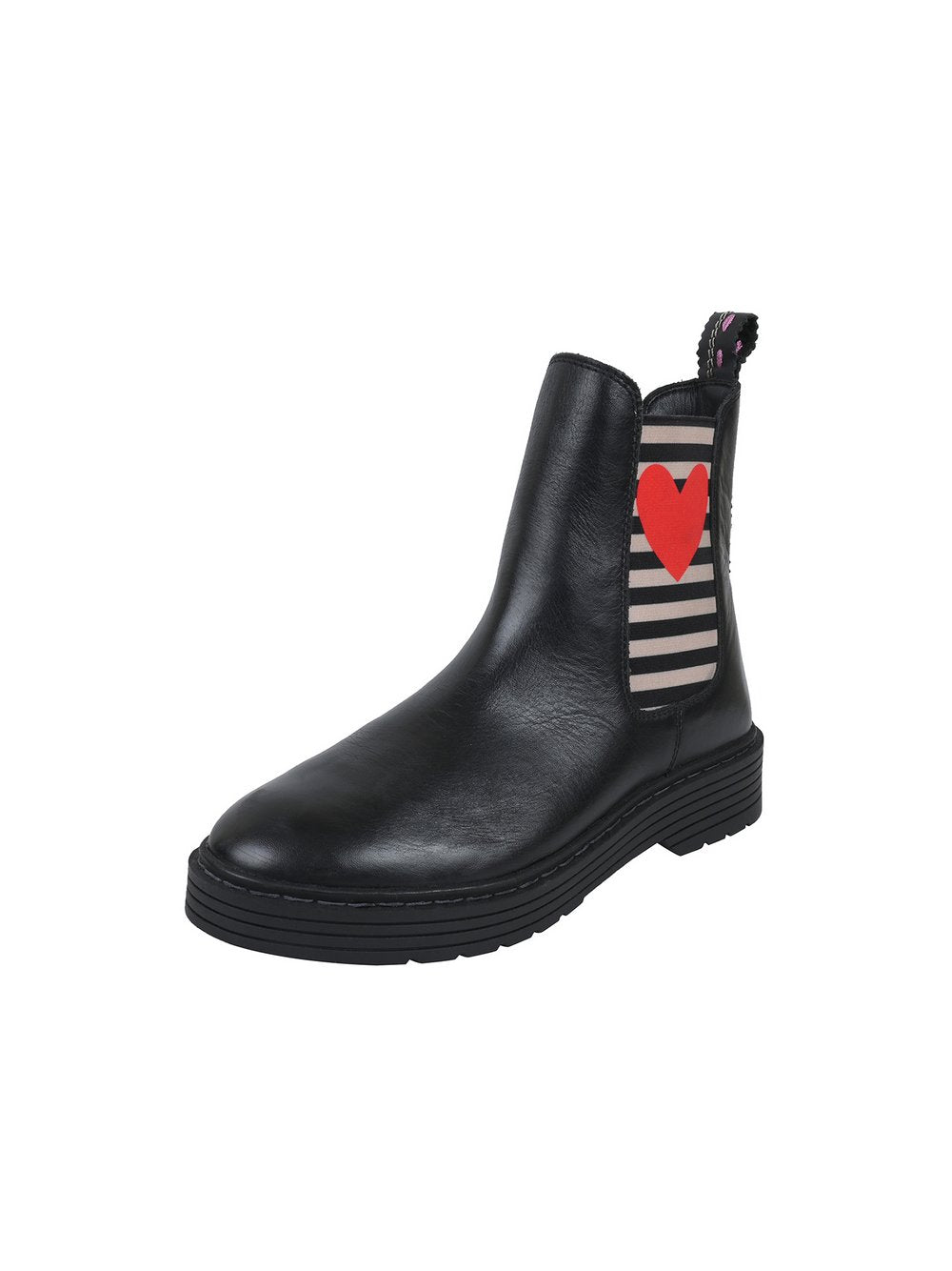 Crickit Chelsea-Boots Damen Leder bedruckt