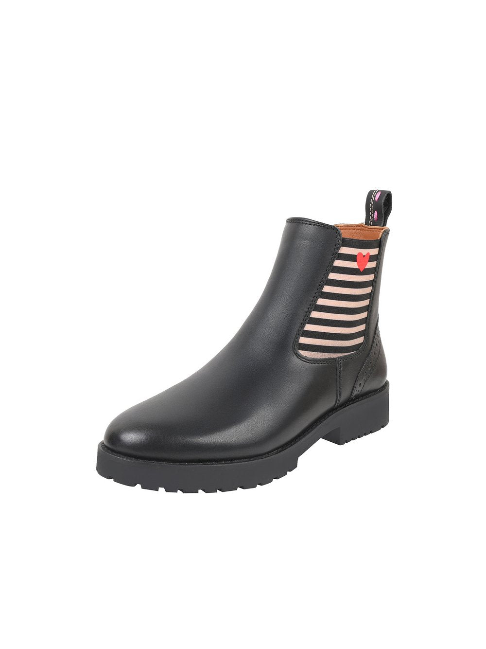 Crickit Chelsea-Boots Damen Leder bedruckt