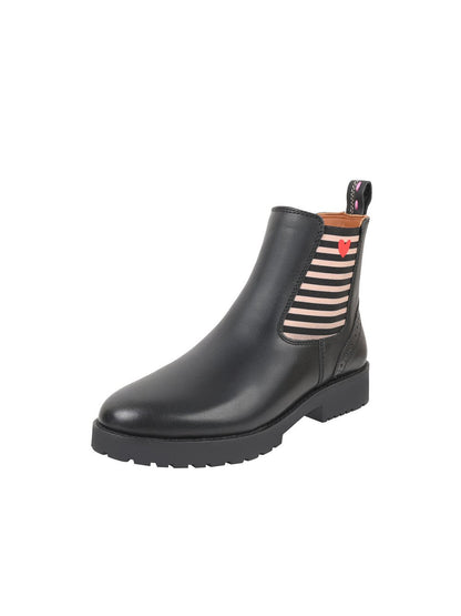 Crickit Chelsea-Boots Damen Leder bedruckt