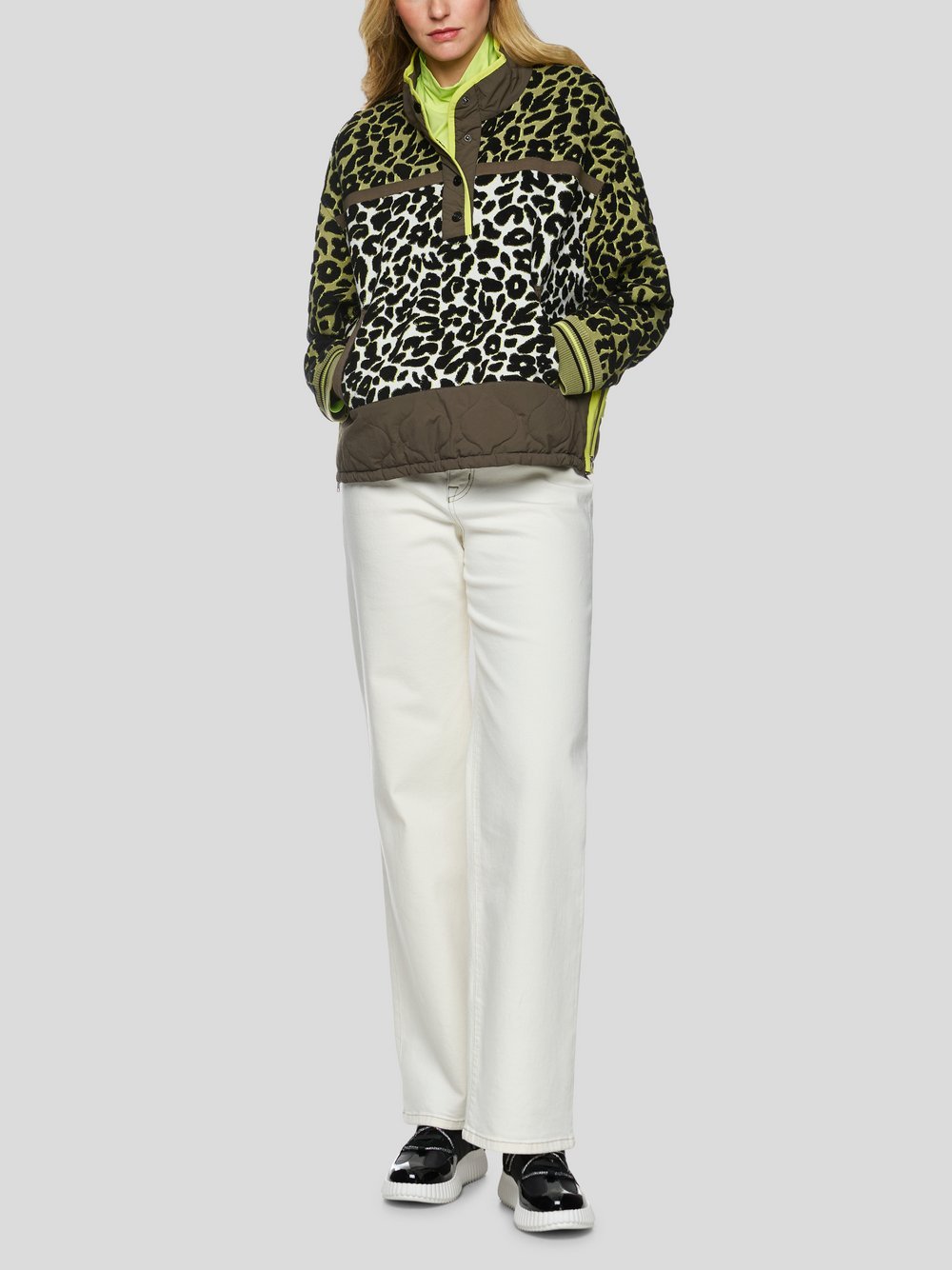 Marc Cain Pullover Damen Viskose gemustert