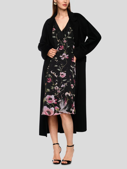 Marc Cain Kleid Damen Viskose gemustert