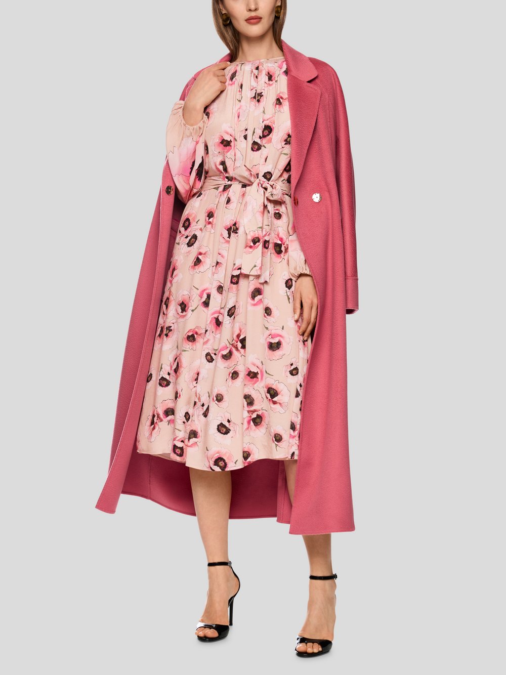 Marc Cain Kleid Damen Viskose gemustert