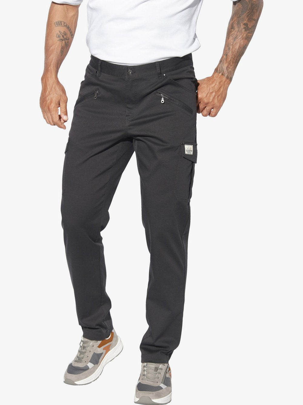 Jan Vanderstorm Steppjacke Herren Polyamid