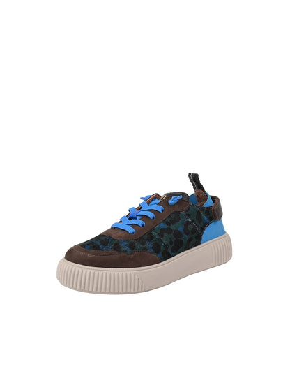 Crickit Sneaker Damen Leder bedruckt