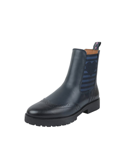 Crickit Chelsea-Boots Damen Leder bedruckt