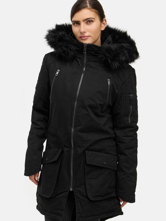 Trueprodigy Winterjacke Damen Baumwolle