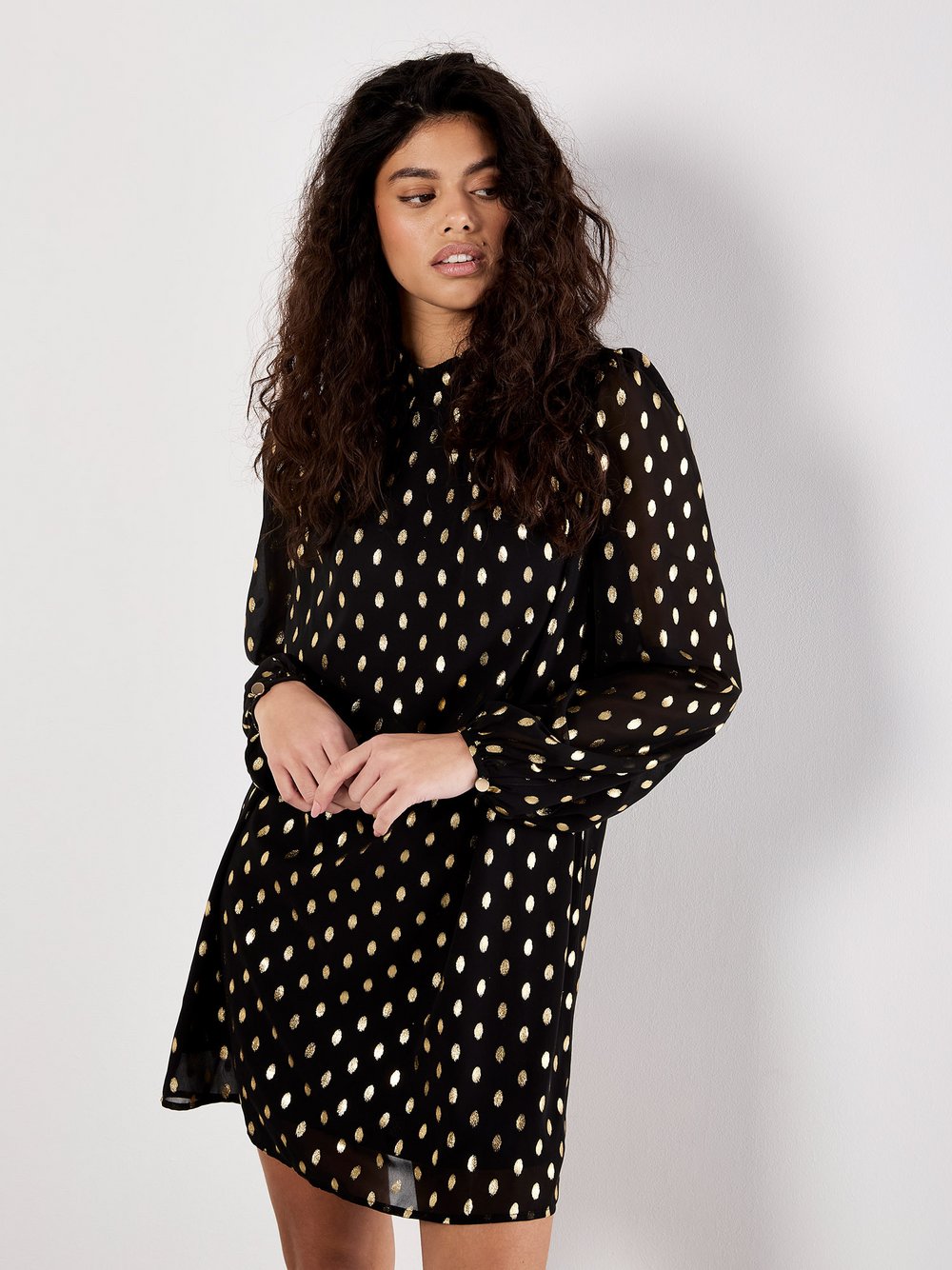 Apricot Minikleid Damen