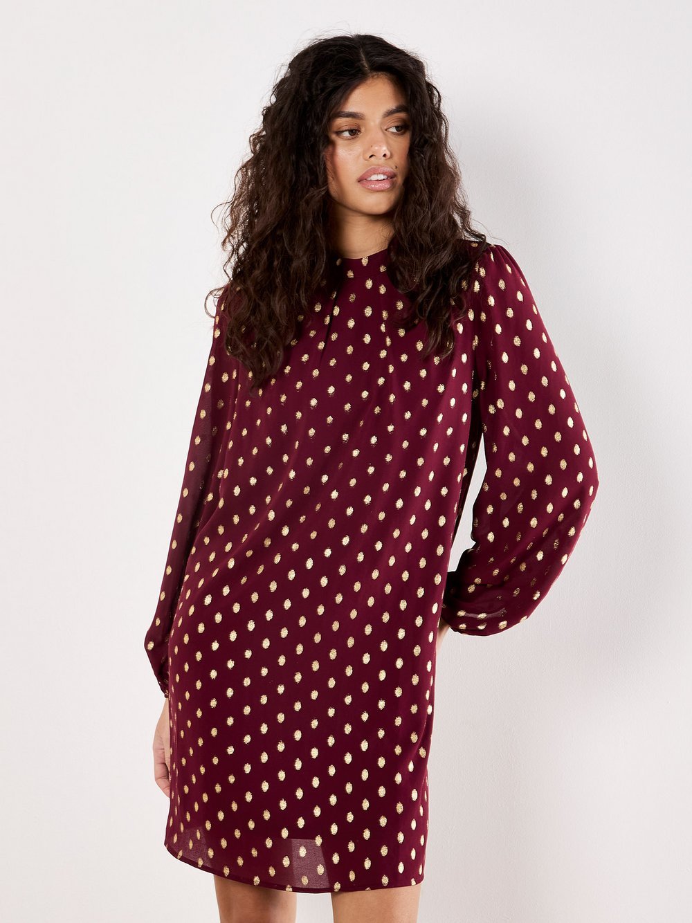 Apricot Minikleid Damen