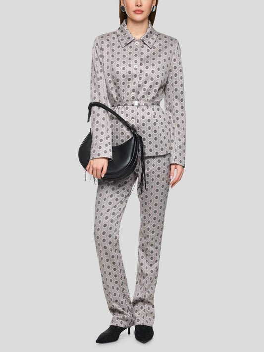 Marc Cain Jacke Damen Viskose gemustert