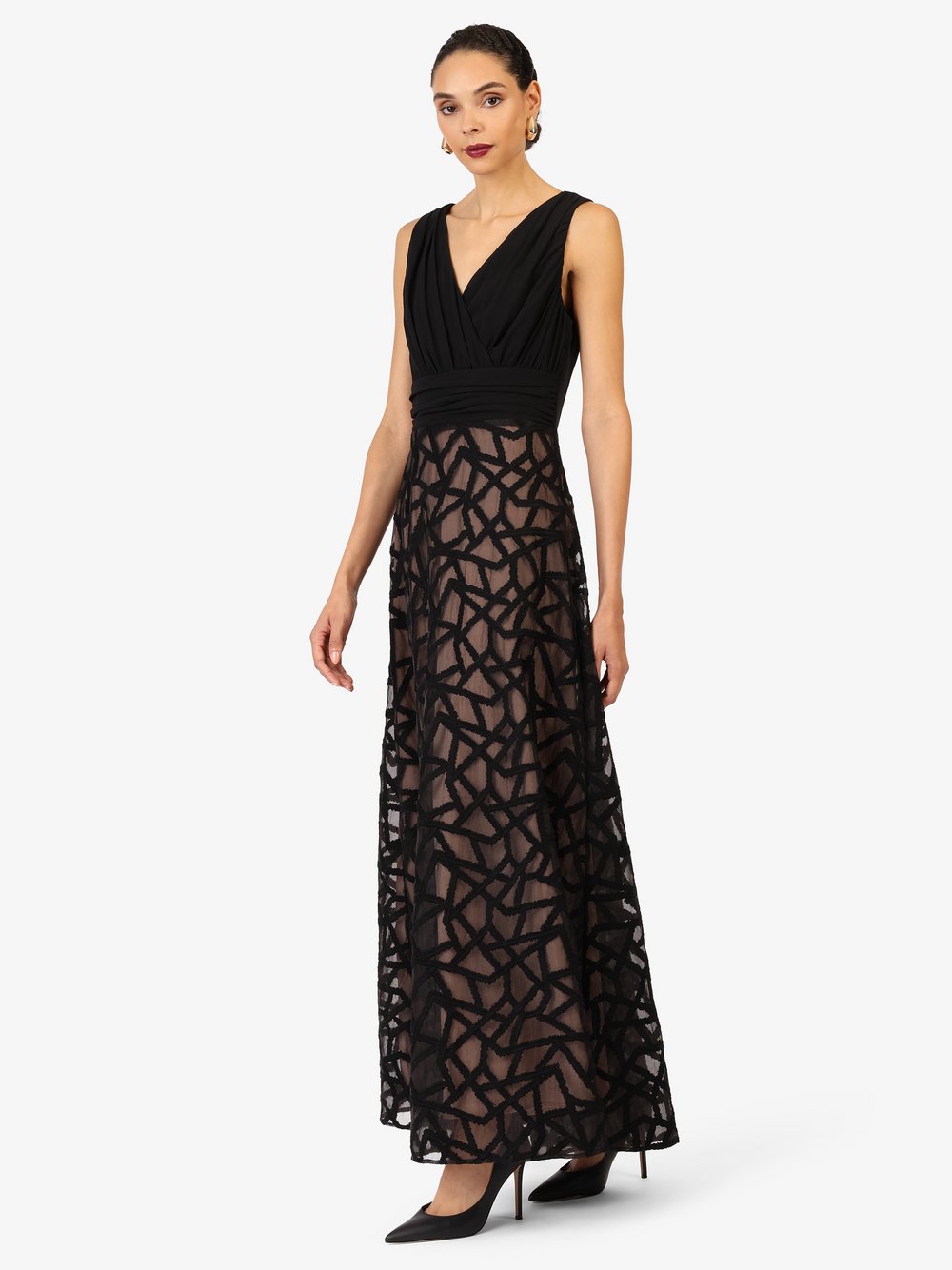 Kraimod Abendkleid Damen bedruckt