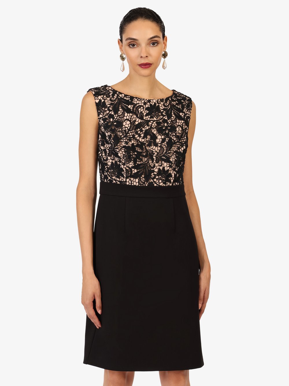 Kraimod Cocktailkleid Damen Viskose gemustert