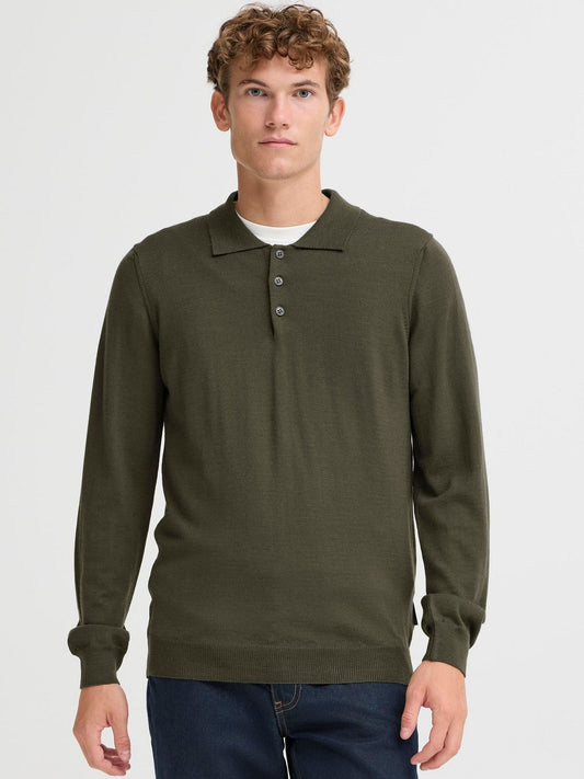 CASUAL FRIDAY Strickpullover Herren Wolle