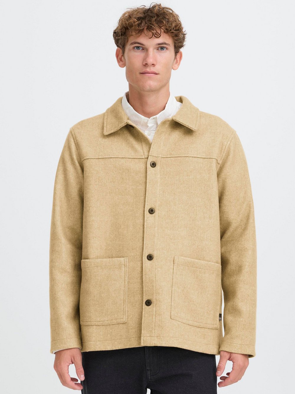 Kronstadt Hemdjacke Herren meliert