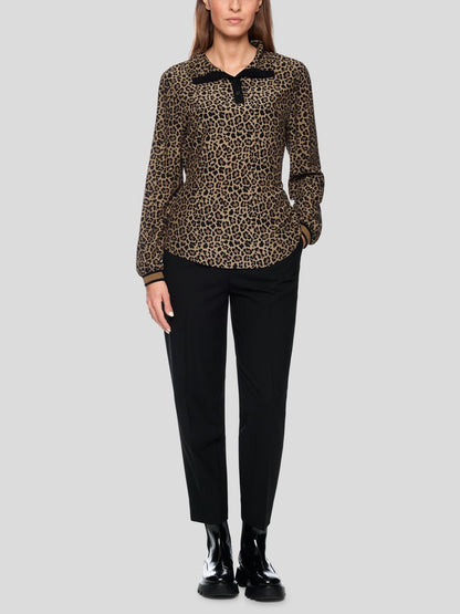 Marc Cain Bluse Damen Viskose gemustert