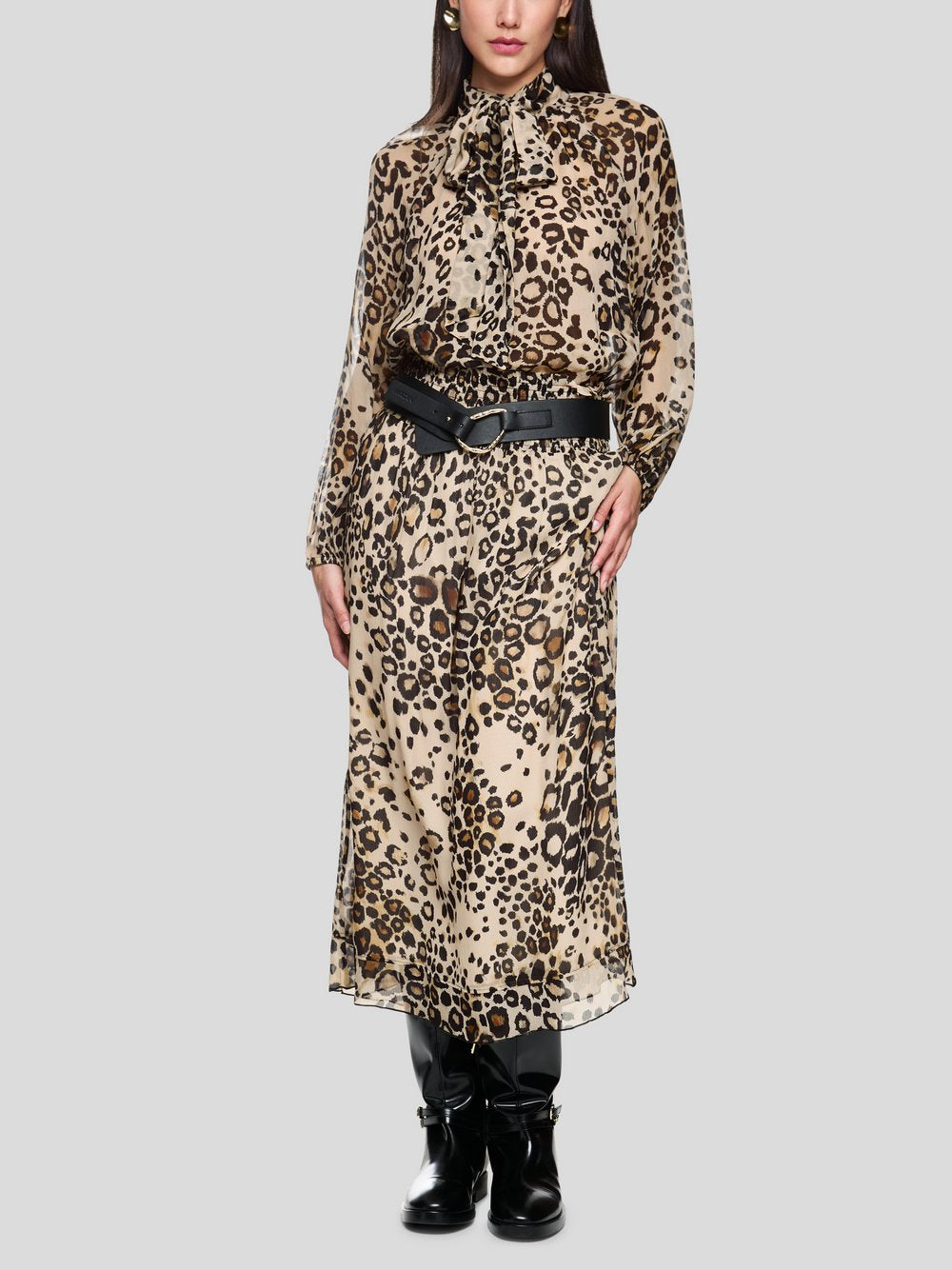 Marc Cain Rock Damen Viskose gemustert