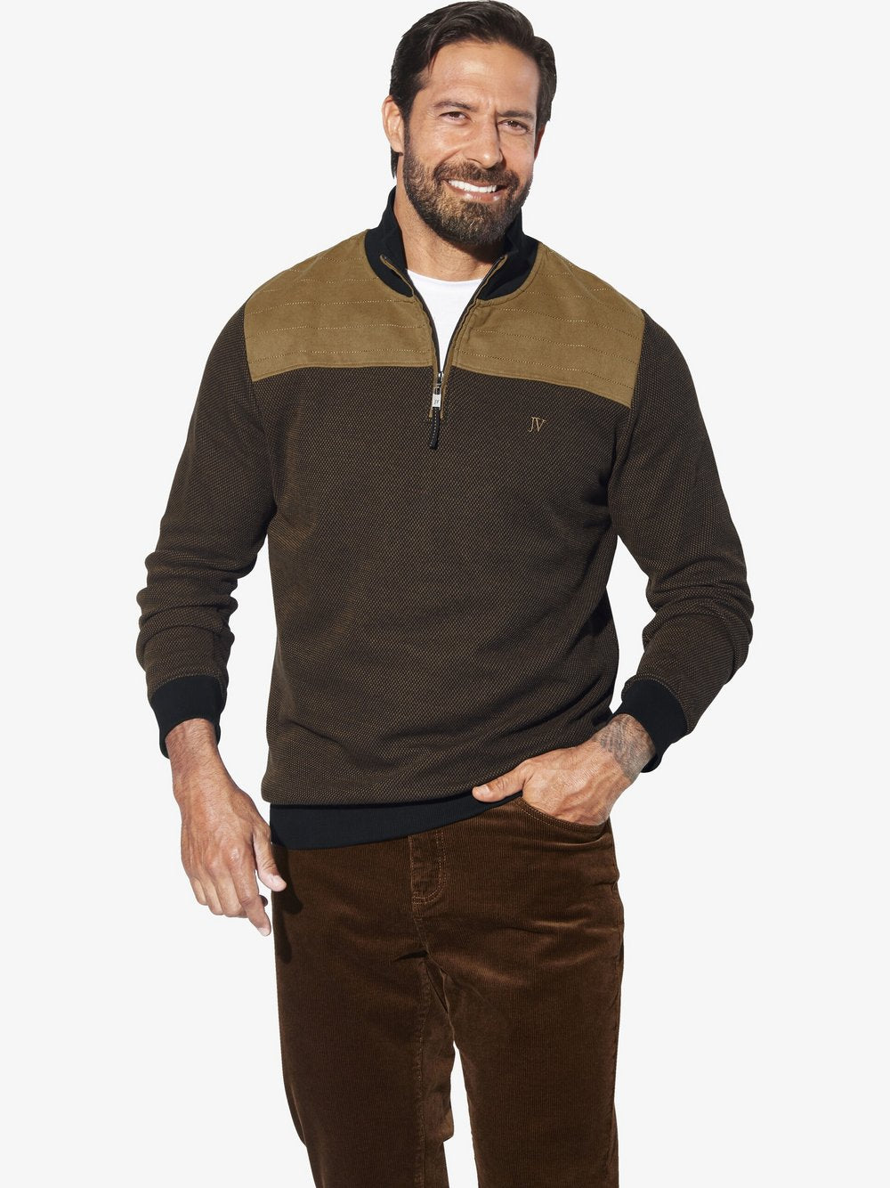 Jan Vanderstorm Steppjacke Herren Polyamid