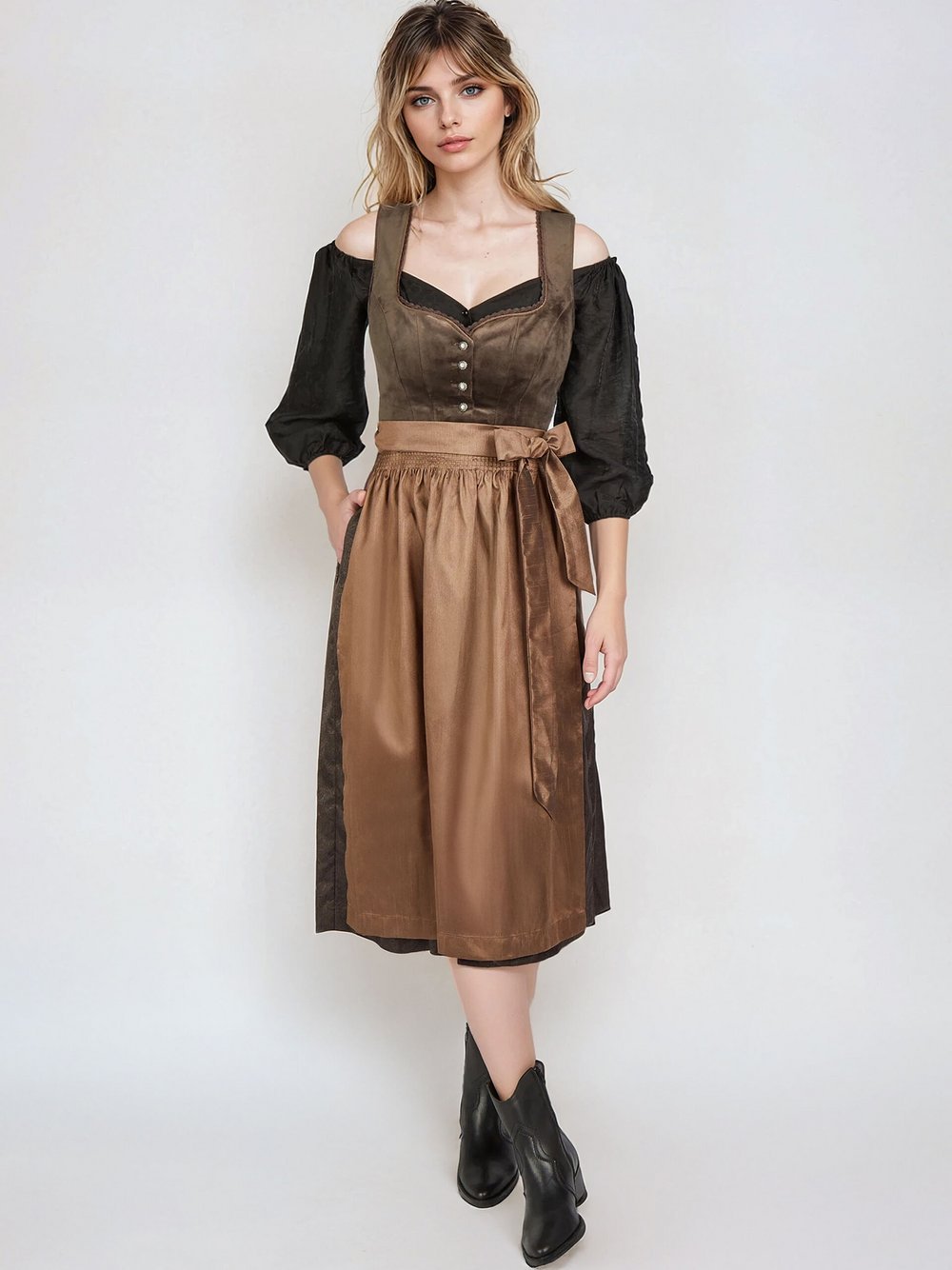 Spieth & Wenksy Dirndl Damen gemustert