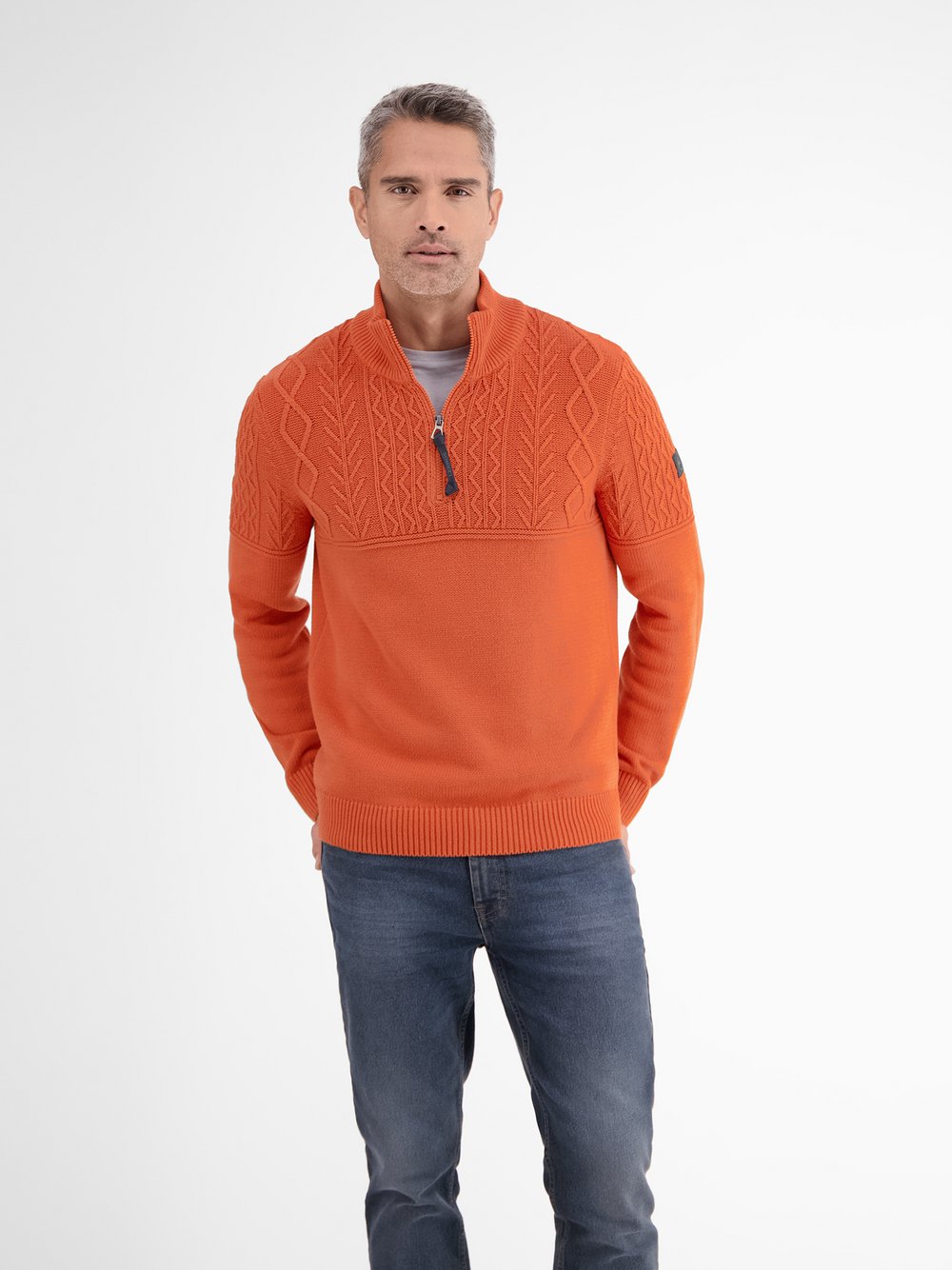 LERROS Strickpullover Herren Baumwolle