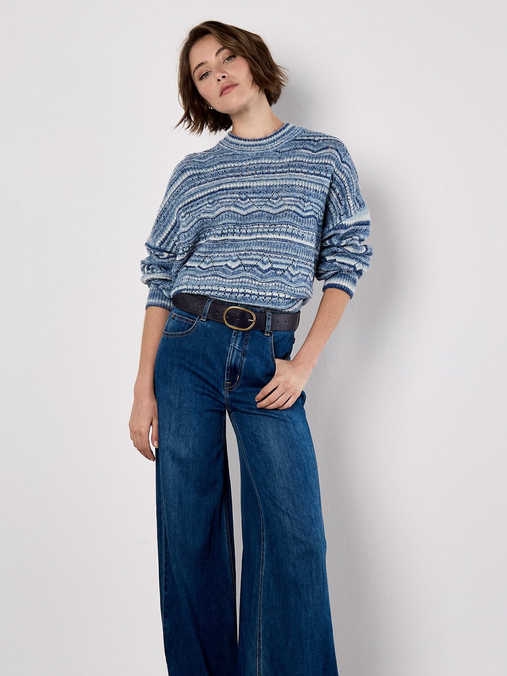 Apricot Pullover Damen