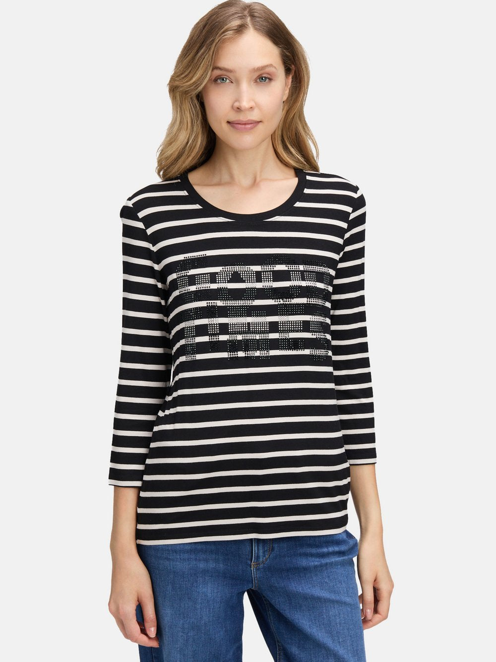 Betty Barclay Ringelshirt Damen Viskose gestreift