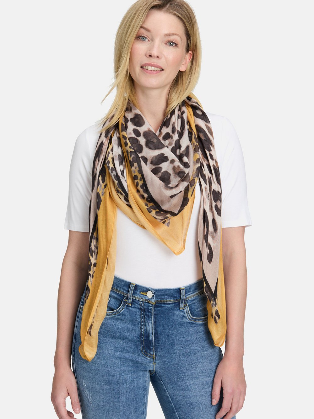 Betty Barclay Tuch Damen Viskose gemustert