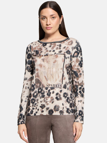 Betty Barclay Casual-Shirt Damen Viskose gemustert